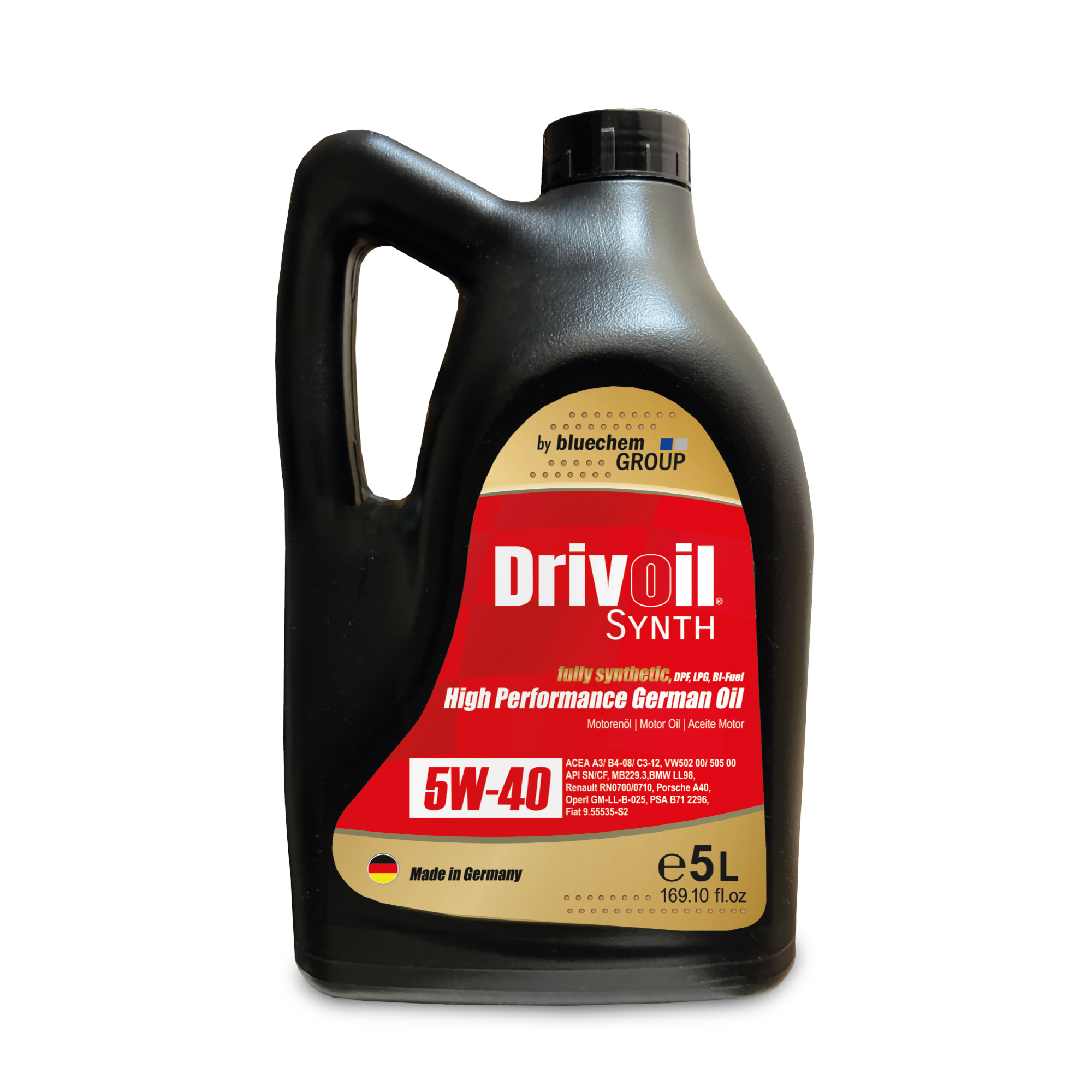 Bidón High Performance German Oil 5W-40